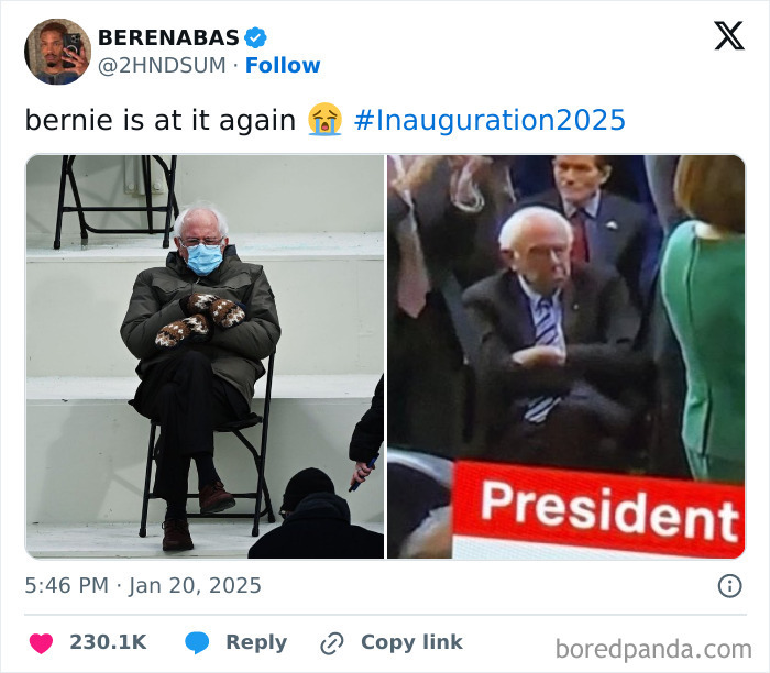 Grumpy Bernie Does It Again