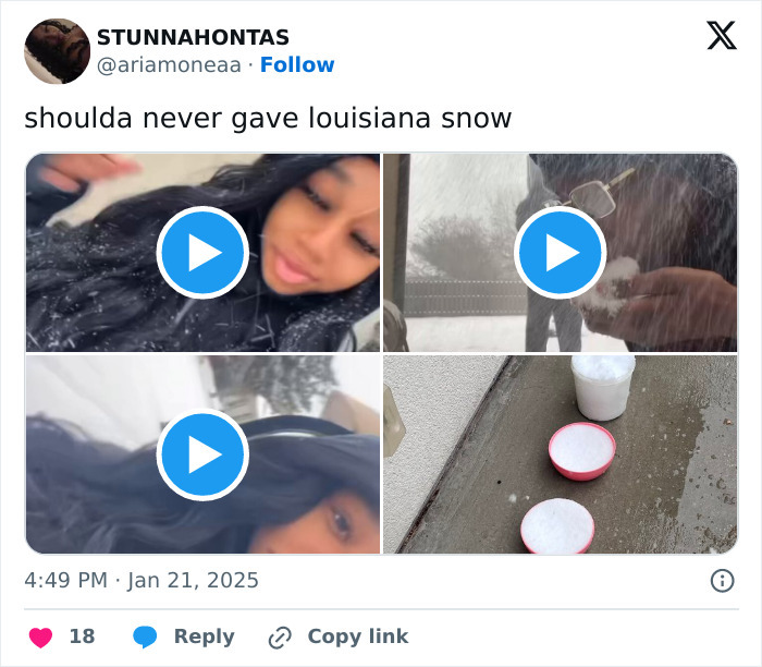 When The Snow Came, Louisiana Danced Like Nobody’s Watching