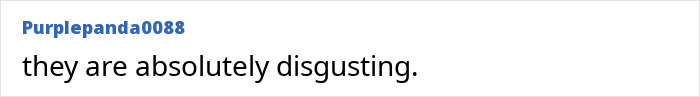 Comment by Purplepanda0088 expressing disgust, related to American tourist incident with a baby wombat.