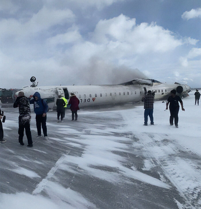People Think Crashed Delta Flight In Toronto Should Have Been Canceled