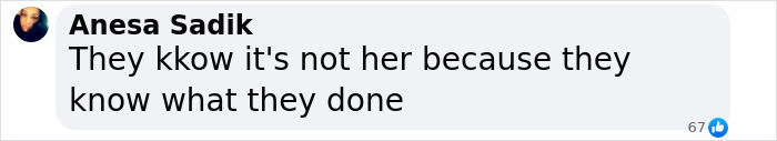 Comment about Polish woman related to Madeleine McCann case.