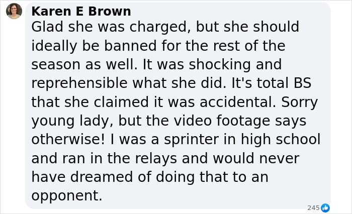 “That Girl Is Lying!”: Runner Who Bashed Opponent’s Head Shares New Video To Prove She’s Innocent