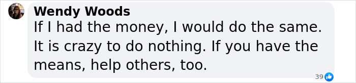 Comment discussing hiring private firefighters to protect homes from wildfires.