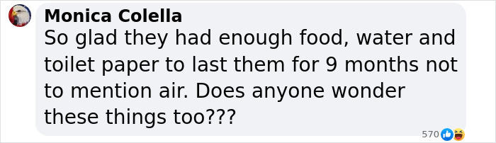 Comment expressing frustration over SpaceX delaying astronaut rescue.