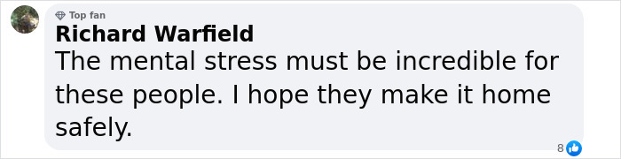 Comment by user expressing concern over SpaceX delay for stranded astronauts.