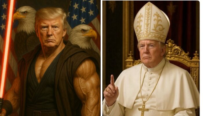 Trump ‘Poses’ With Red Lightsaber On Star Wars Day, Fans Point Out What That Color Actually Means