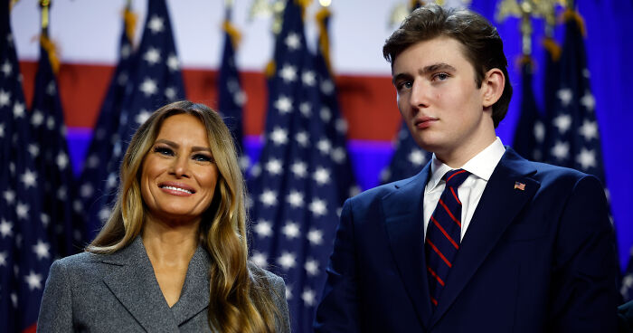 Melania Trump Shoots Down Viral Rumors About Barron’s College Hunt