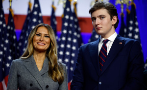 Melania Trump Shoots Down Viral Rumors About Barron’s College Hunt