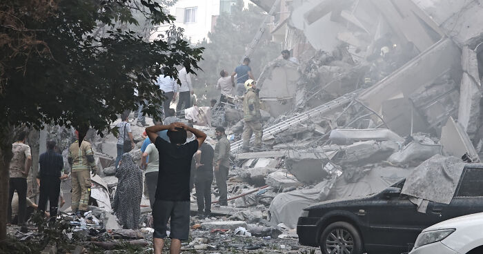Iran Fires 100 Drones At Israel As Revolutionary Guard Corps Leader Killed In Overnight Strikes