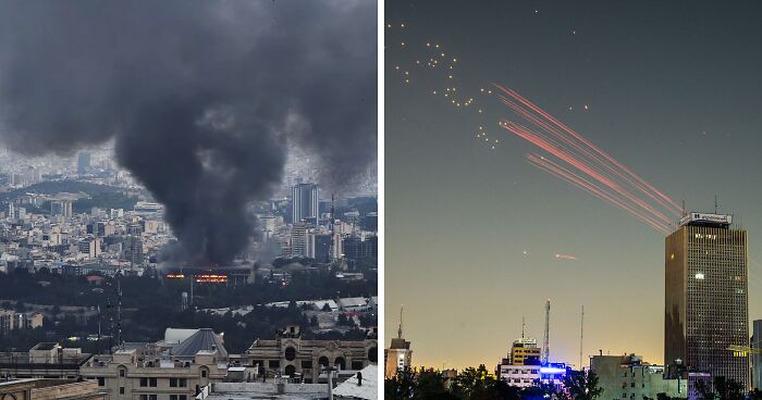 Female Anchor Runs For Life After Israeli Missile Hits Iran State TV Live On Air