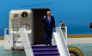 Donald Trump Stumbles On Air Force One Steps After Previously Mocking Biden For Tripping